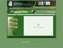 Tablet Screenshot of kings-international.net